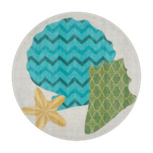 Muster der Muschel II Schneidebrett