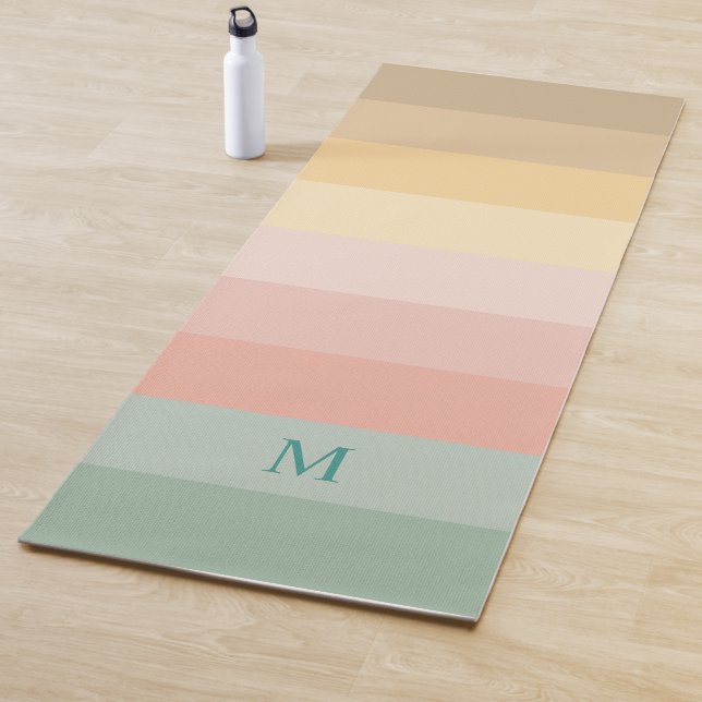 Muster der Osterfarben Yogamatte (Beispiel)