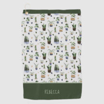 Muster der personalisierten Boho-Pflanze