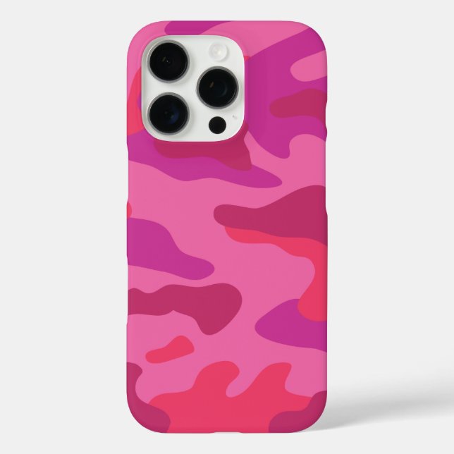 Muster der rosa Camouflage Case-Mate iPhone Hülle (Rückseite)