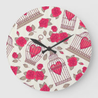 Muster der Rose für Vogelkäfige