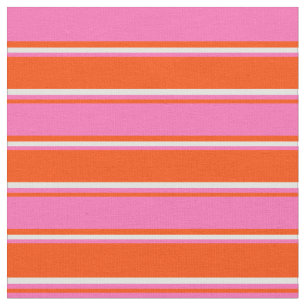Muster der roten, heißen rosa und hellen zyanisch stoff