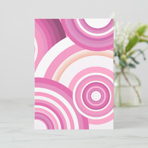 Muster der Runden Einladung