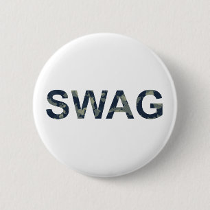 Muster der Runden Taste im Swag-Stil Button