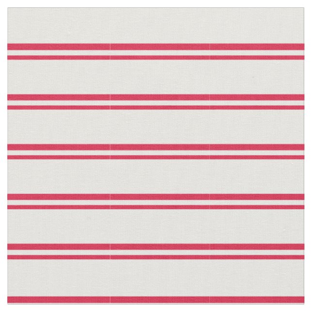Muster der schwarzen und weißen Linien Stoff (Nahaufnahme)