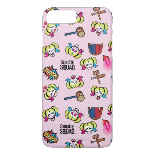 Muster der Selbstmord-Gruppen-  Harley Quinn Emoji Case-Mate iPhone Hülle
