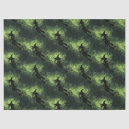 Muster der Silhouette "Wicked Hexe" Seidenpapier