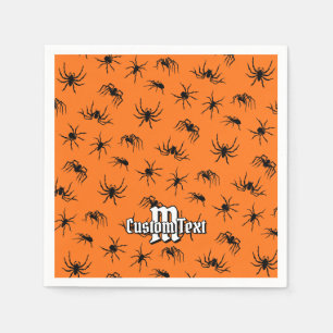 Muster der Silhouetten Serviette