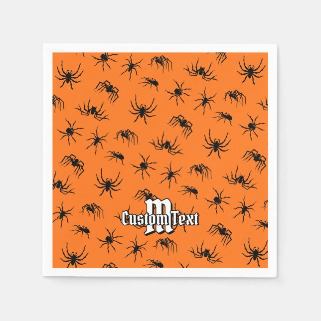 Muster der Silhouetten Serviette (Vorderseite)