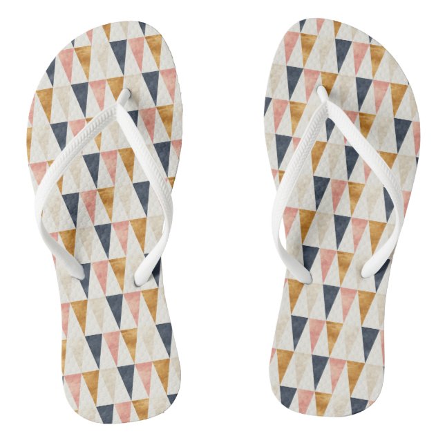 Muster der skandinavischen Flagge Flip Flops (Fußbett)