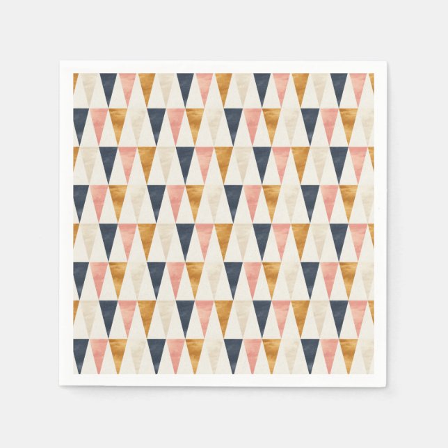 Muster der skandinavischen Marine Serviette (Vorderseite)