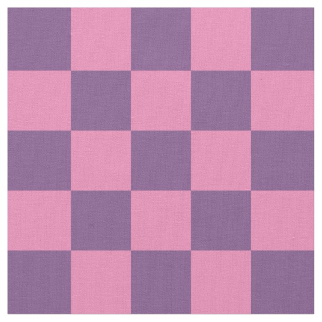 Muster der Tafel in rosa und Lila Stoff (Nahaufnahme)
