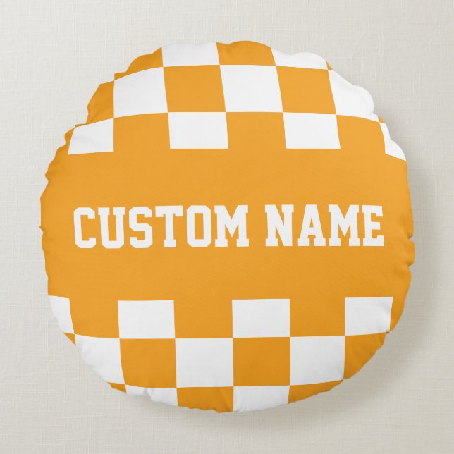 Muster der Tafel Rundes Kissen (Vorderseite)