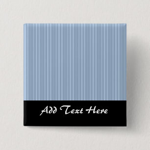 Muster der vertikalen Streifen des Baby Blue Strip Button