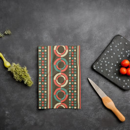 Muster der Vintagen geometrischen Form Geschirrtuch