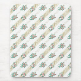 Muster der Vintagen Rose - Mousepad