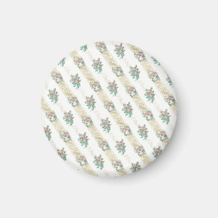 Muster der Vintagen Rose - Muster Magnet