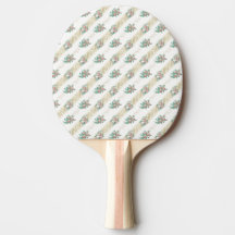 Muster der Vintagen Rose - Ping Pong Paddle