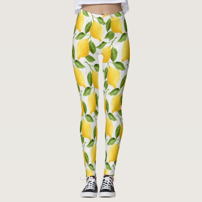 Muster der Wasserfarben Leggings (Vorderseite)