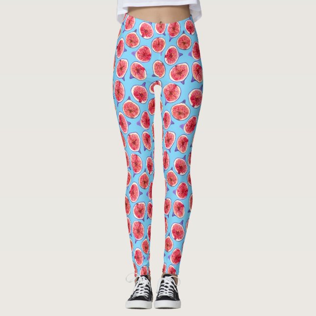 Muster der Wasserfarben Leggings (Vorderseite)