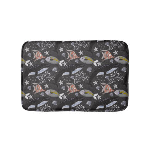 Muster der Wassertiere Meeresunterwasser 20 Badematte