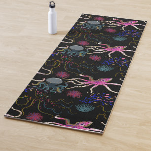 Muster der Wassertiere Meeresunterwasser 28 Yogamatte