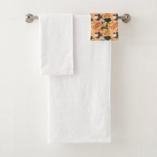 Muster der Wassertiere Meeresunterwasser 32 Badhandtuch Set