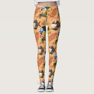 Muster der Wassertiere Meeresunterwasser 32 Leggings