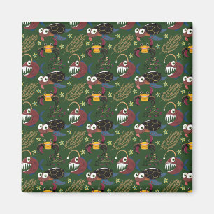 Muster der Wassertiere Meeresunterwasser 38 Magnet