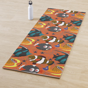 Muster der Wassertiere Meeresunterwasser 42 Yogamatte