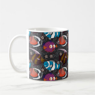 Muster der Wassertiere   Meeresunterwasser 43 Kaffeetasse