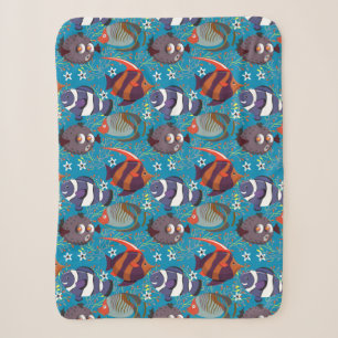 Muster der Wassertiere Meeresunterwasser 45 Sherpadecke