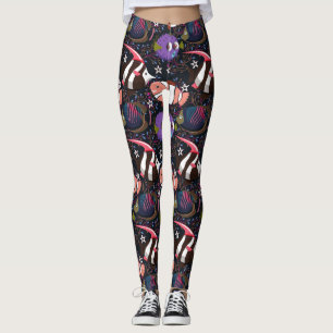 Muster der Wassertiere Meeresunterwasser 47 Leggings