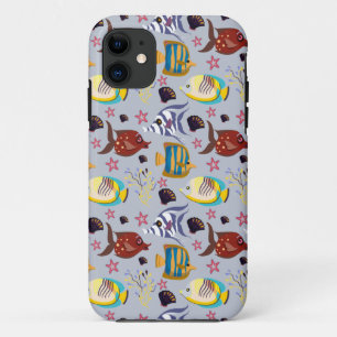 Muster der Wassertiere   Unterwasserleben im Meer  Case-Mate iPhone Hülle