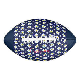 Muster der weißen Blume Thunder_Cove Football