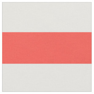 Muster der weißen Korallen {Pick deine Farbe} Stoff