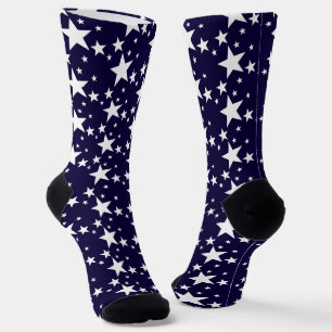 Muster der weißen Sterne Socken