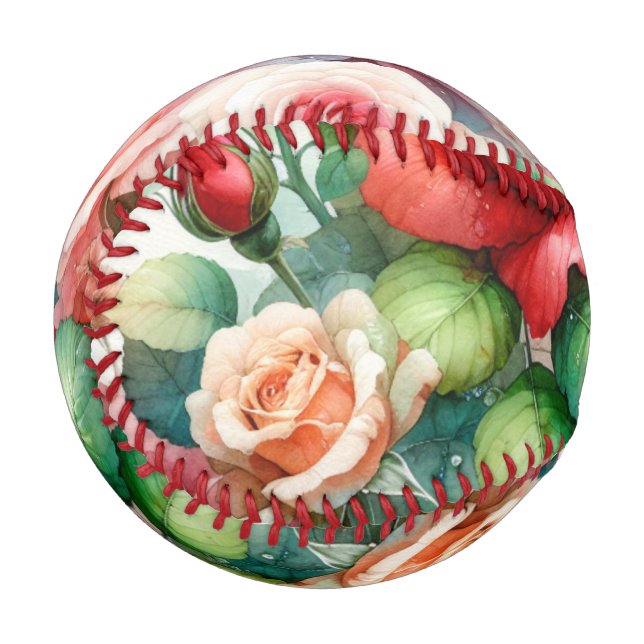 Muster der Whimsikschen Rose Baseball (Vorderseite Links)