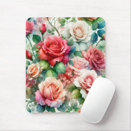 Muster der Whimsikschen Rose Mousepad