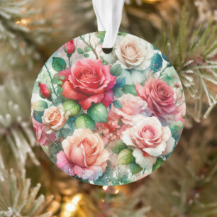 Muster der Whimsikschen Rose Ornament