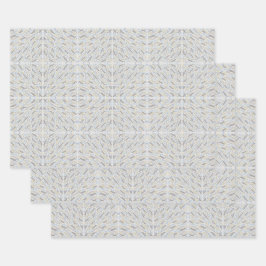 Muster der Wüstenfarben im Südwesten Geschenkpapier Set