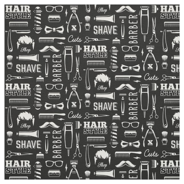 Muster des Barber Shop Stoff (Muster)