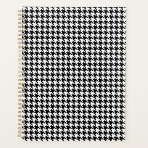 Muster des geometrischen Hahnentrittmusters Schwar Planer
