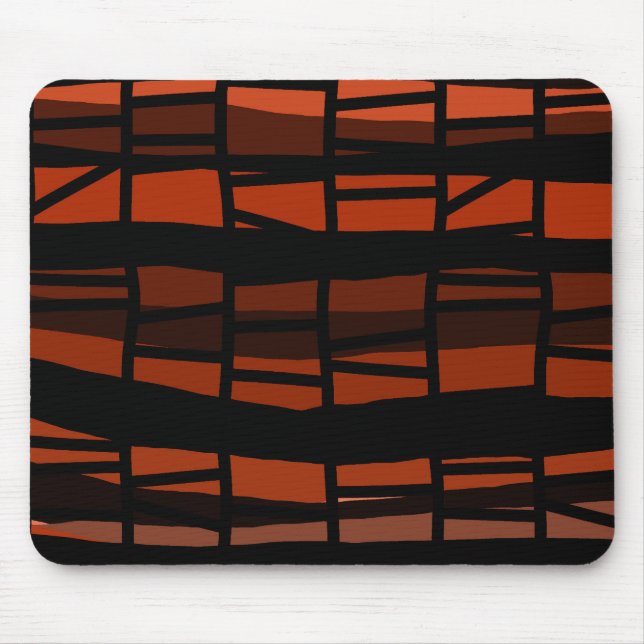 Muster des geschmolzenen Gitters Mousepad (Vorne)