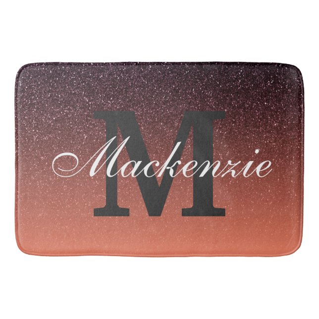 Muster des Glitzer Badematte (Vorderseite)