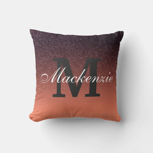 Muster des Glitzer Kissen (Vorderseite)