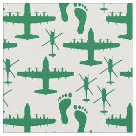 Muster des Jolly Green Rescue Team Stoff