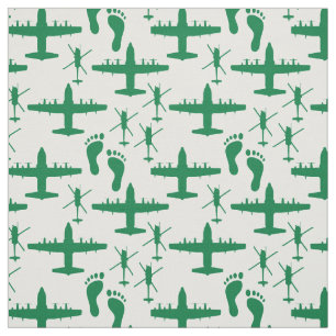 Muster des Jolly Green Rescue Team Stoff
