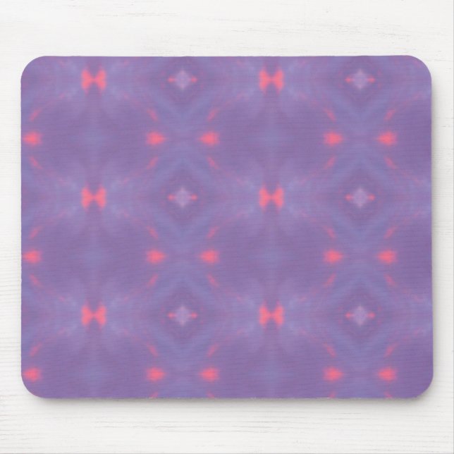 Muster des Lila und rosa Frühlings Mousepad (Vorne)