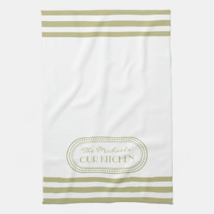 Muster des Musters für das Muster der grünen Sport Handtuch